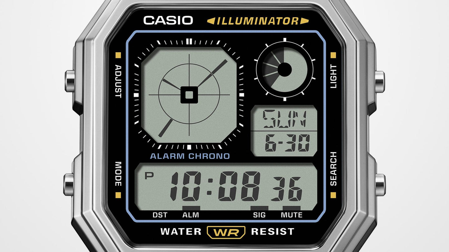Casio Vintage A130WE-7A Watch 33.9 - Chrome