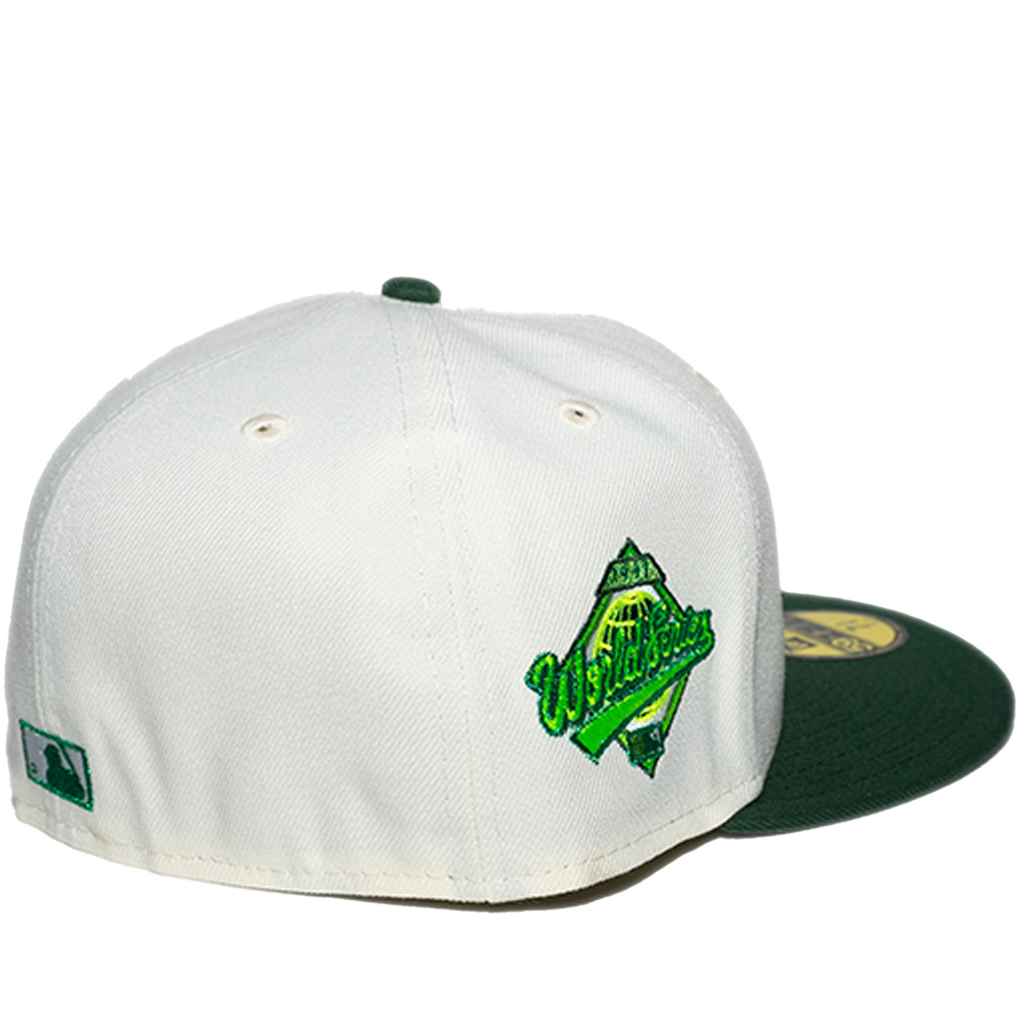 New Era Florida Marlins 59Fifty Fitted Hat - Chrome/ Green