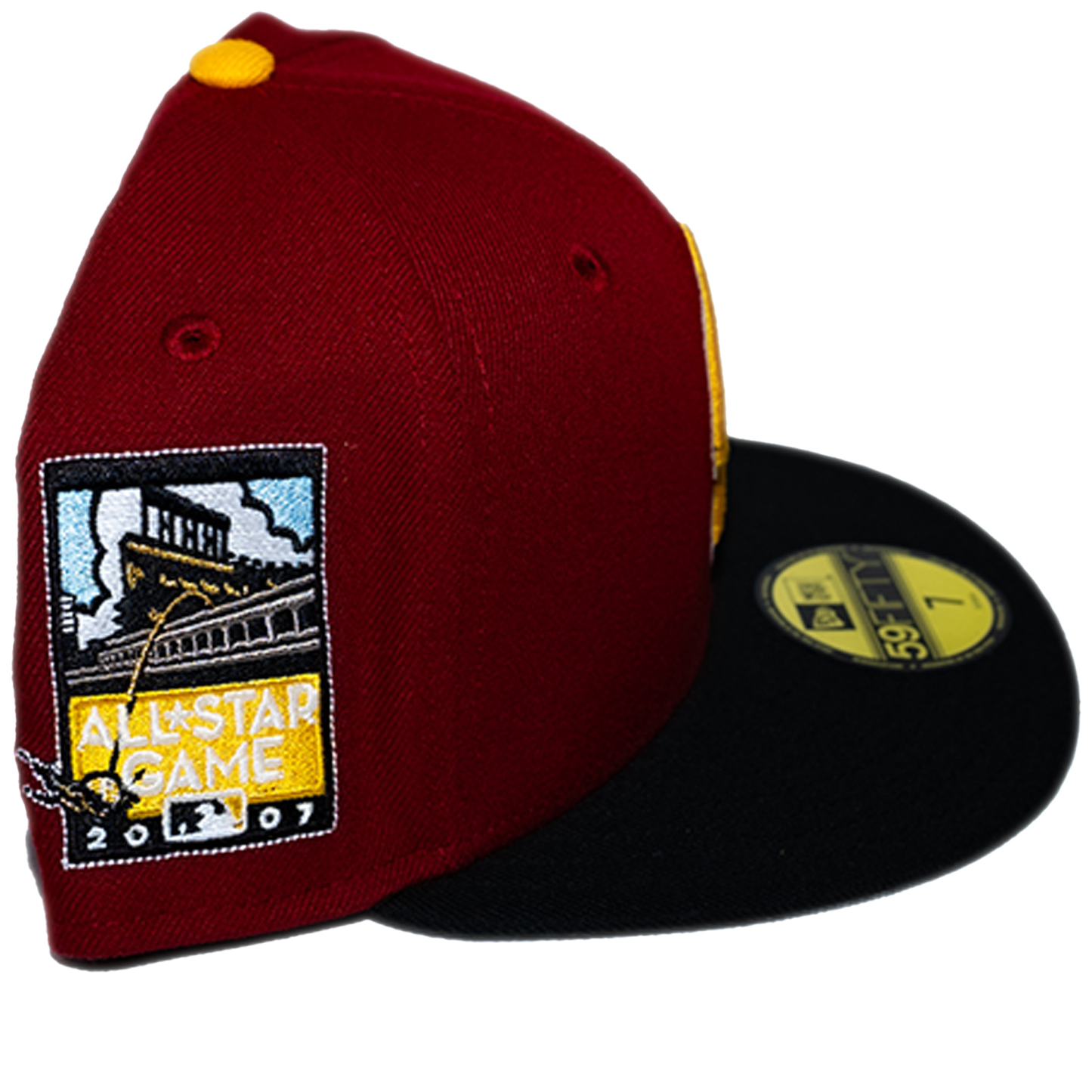 New Era San Francisco Giants 59Fifty Fitted Hat - Red/ Black/ Gold