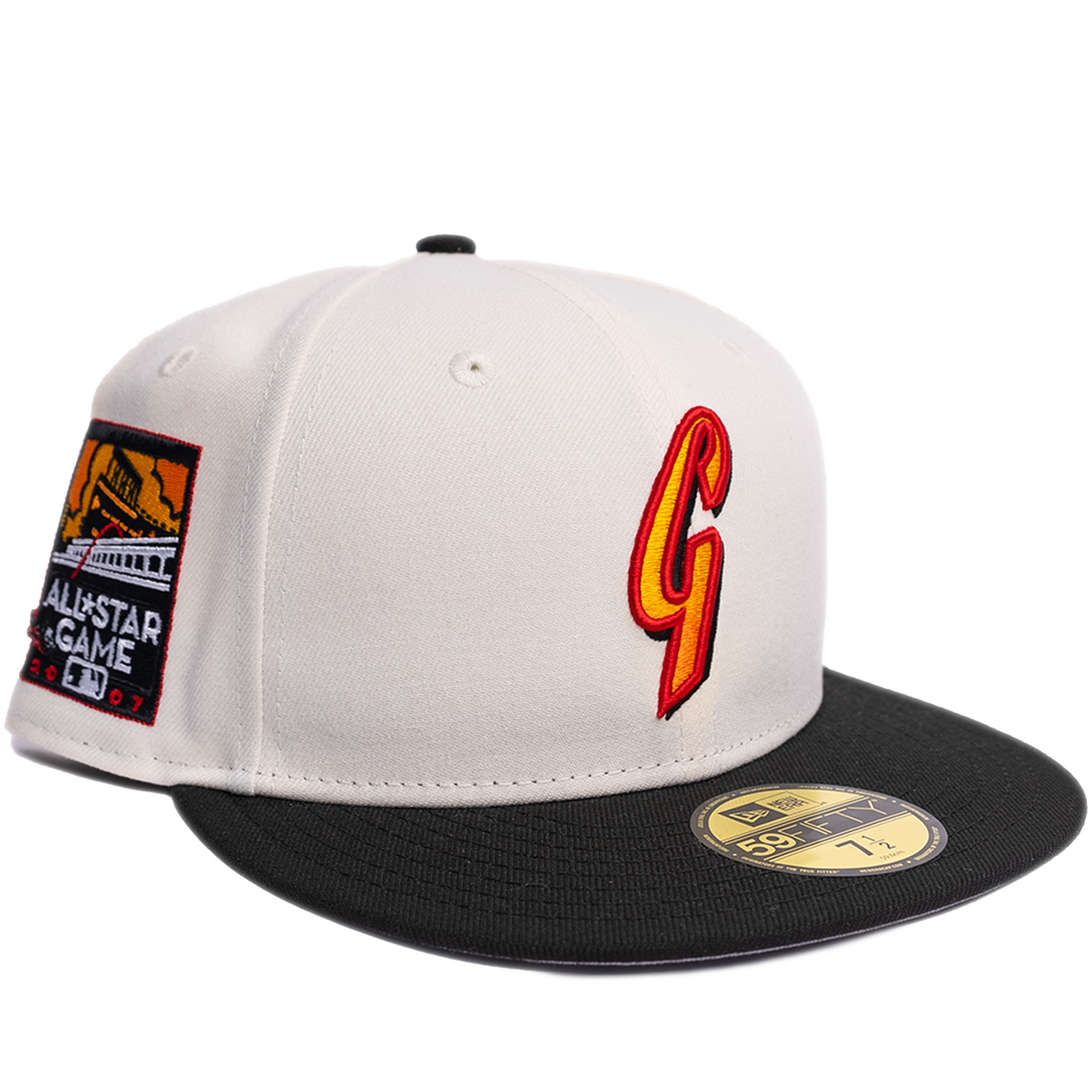 New Era San Francisco Giants 59Fifty Fitted Hat - Chrome/ Black