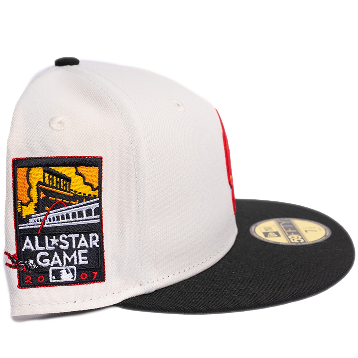 New Era San Francisco Giants 59Fifty Fitted Hat - Chrome/ Black