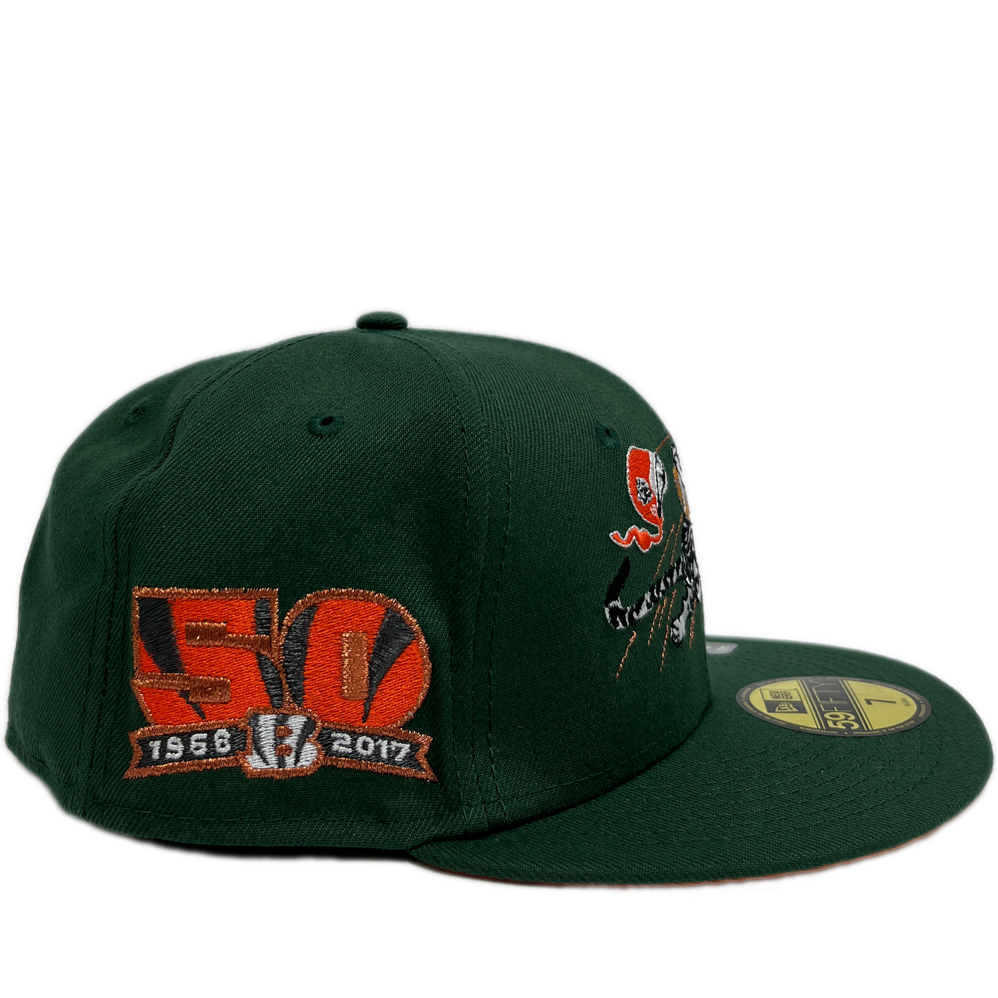New Era Cincinnati Bengals 59Fifty Fitted Hat - Forest Green