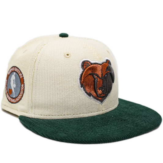 New Era Memphis Grizzlies 59Fifty Fitted Hat - White/ Green