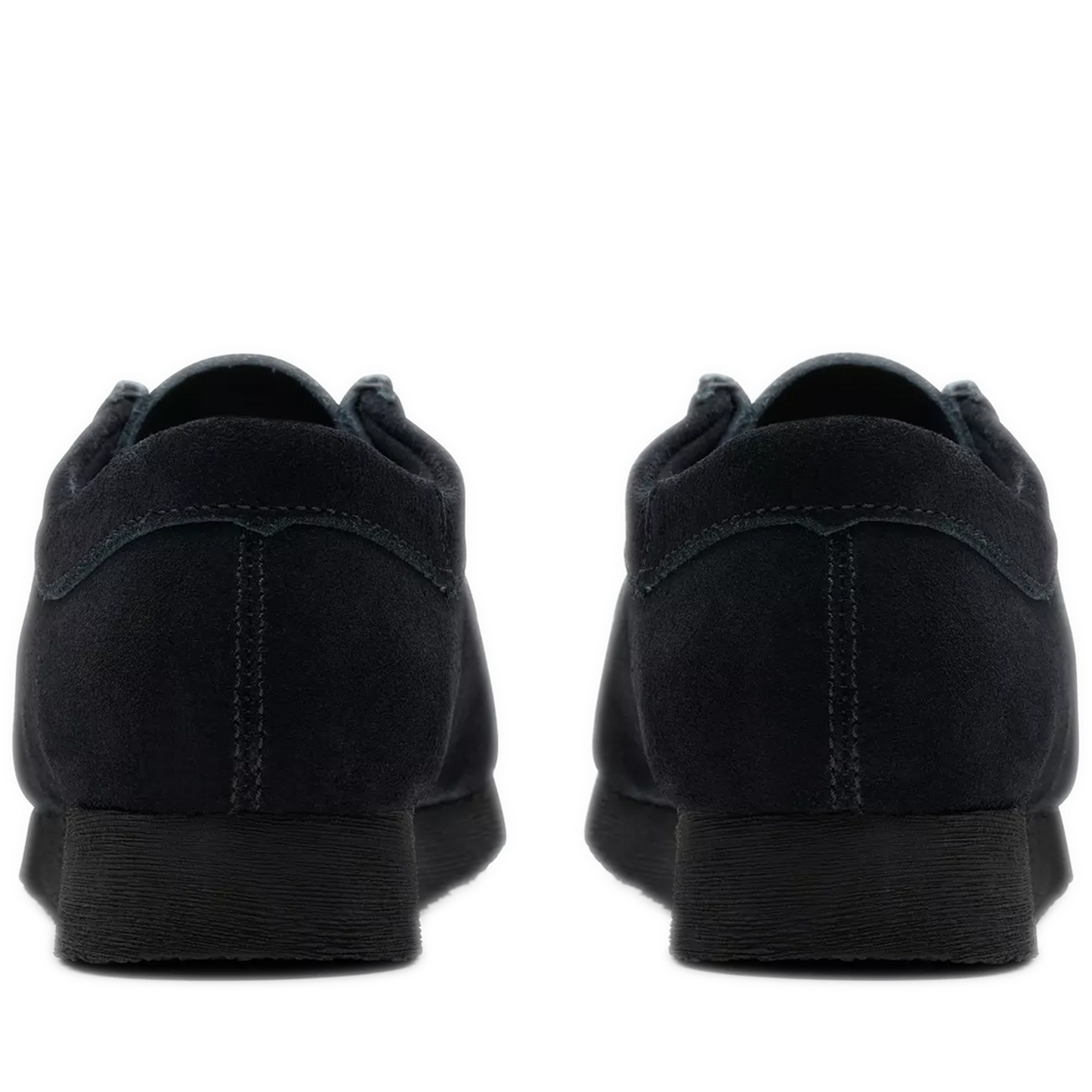 Grade School Clarks Wallabee Older - Black Suede