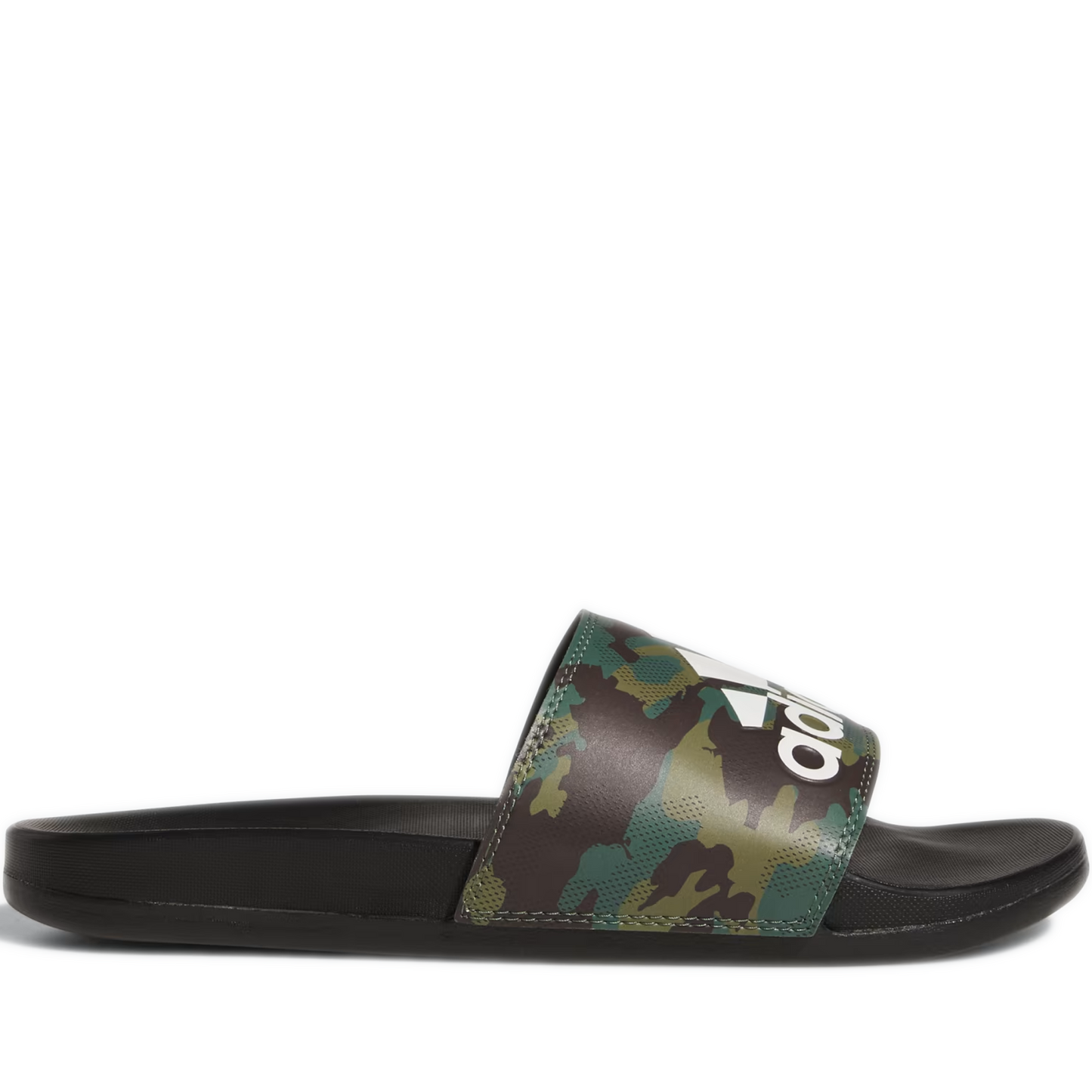 Men's Adidas Adilette Comfort Slides - Camo