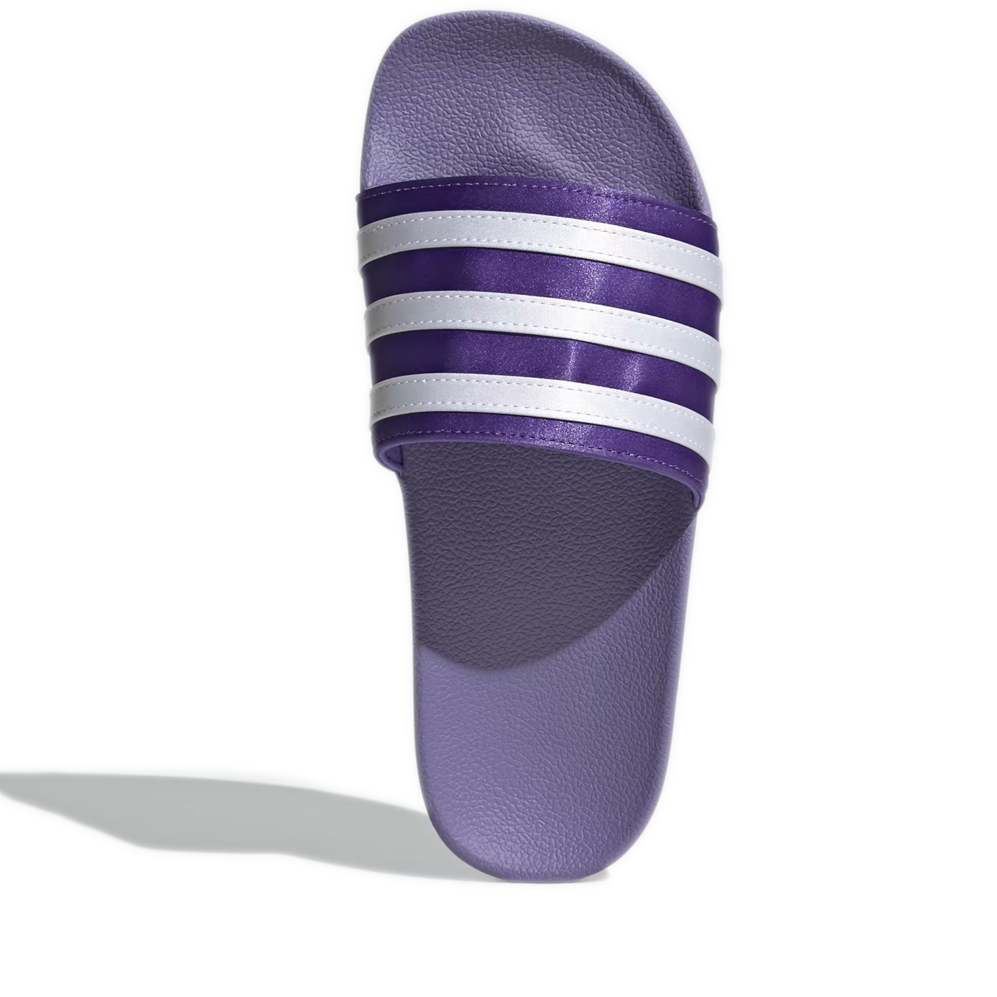 Women's Adidas Adilette Slides - Lilac/ White