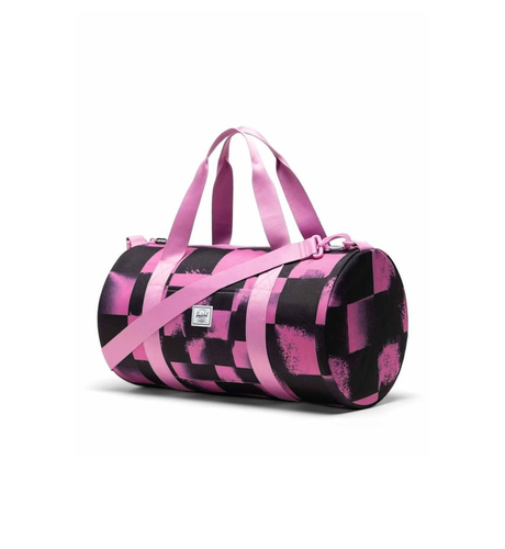 Herschel Kids Classic Duffel Bag - Stencil Checker / Opera Mauve