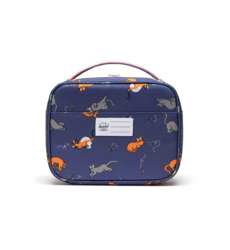 Herschel Pop Quiz Lunch Box - Little Cats Playing