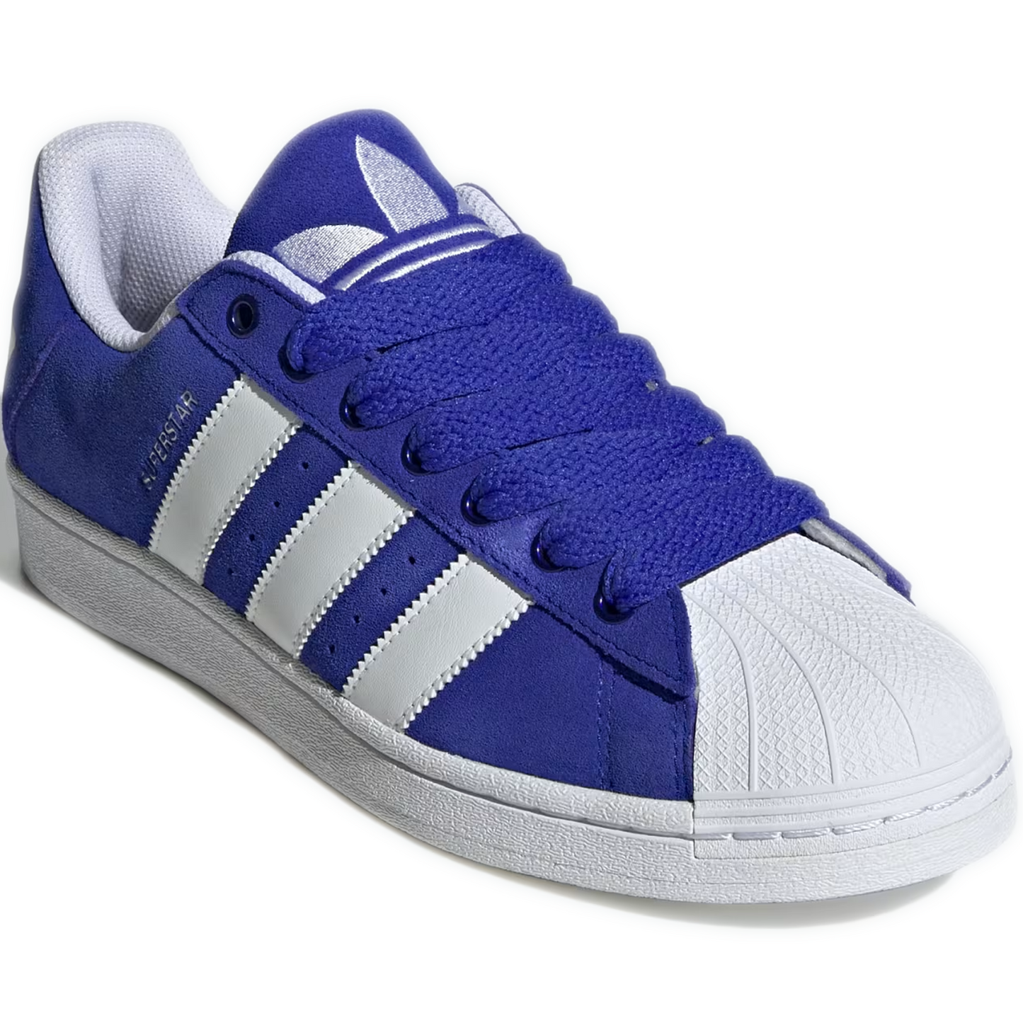 Men's Adidas Superstar Shoes - Lucid Blue/ White/ Black