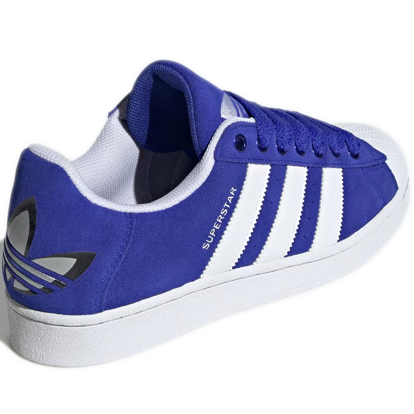 Men's Adidas Superstar Shoes - Lucid Blue/ White/ Black
