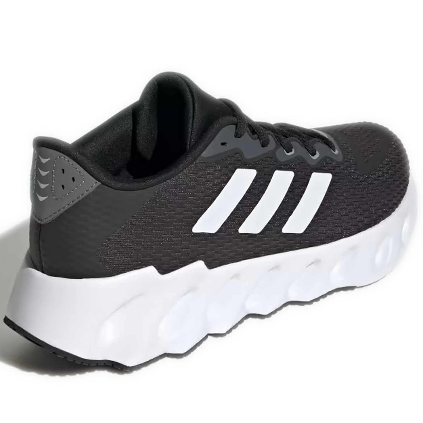 Men's Adidas Switch Run Running Shoes - Black/ White