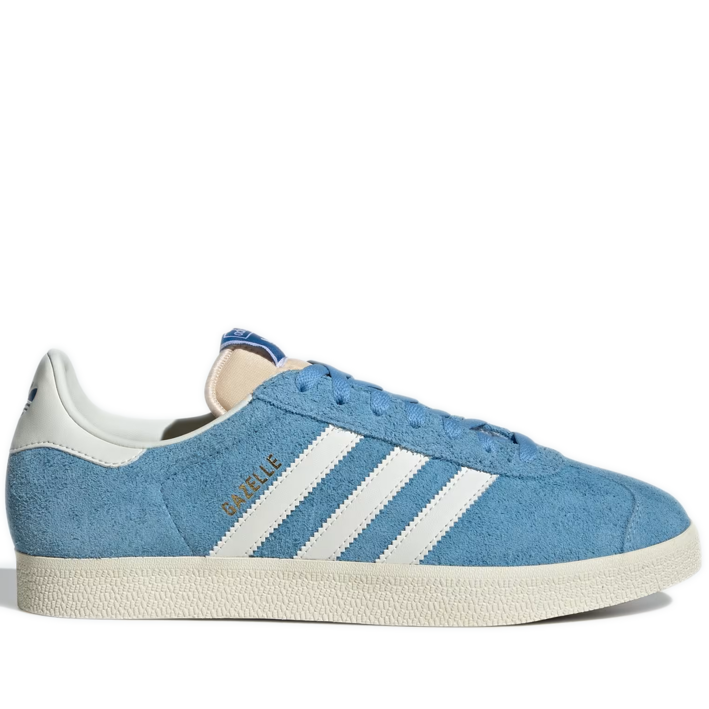 Men's Adidas Gazelle Shoes - Light Blue/Off White/Cream White