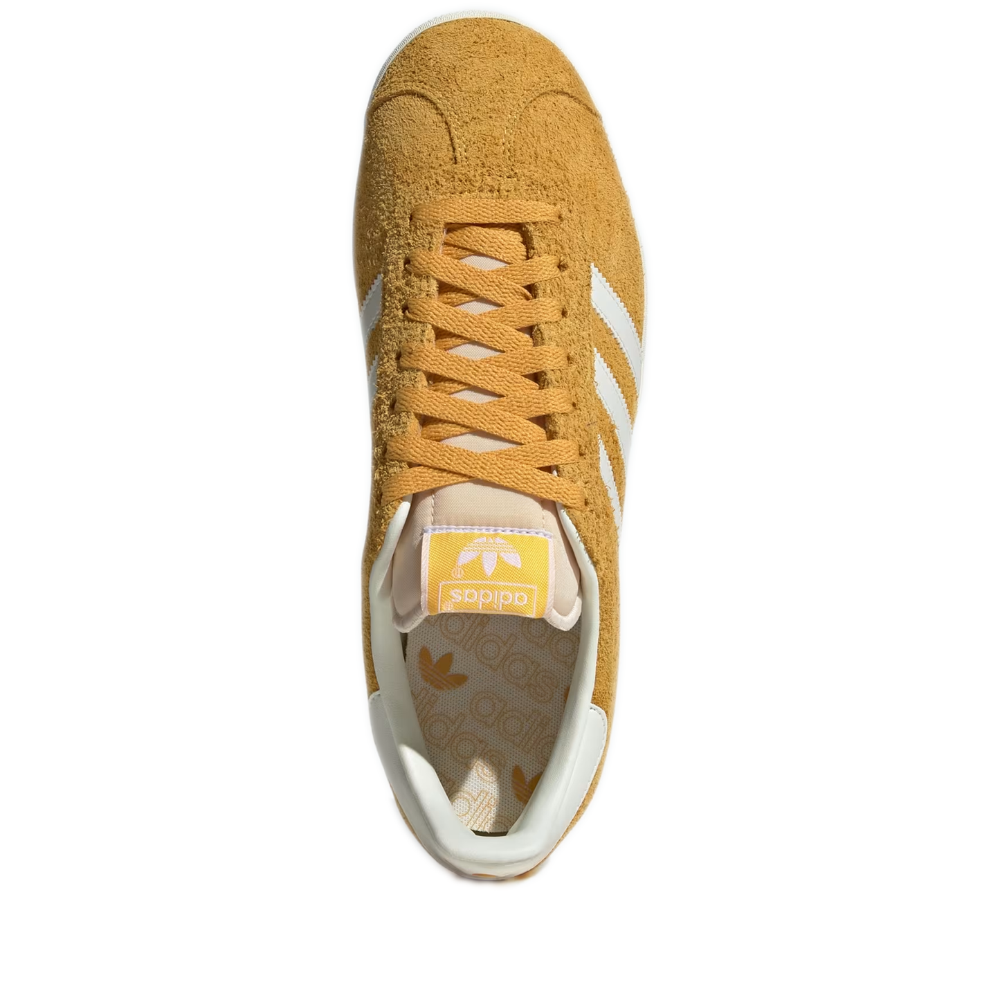 Men's Adidas Gazelle Shoes - Preloved Yellow / Off White / Cream White
