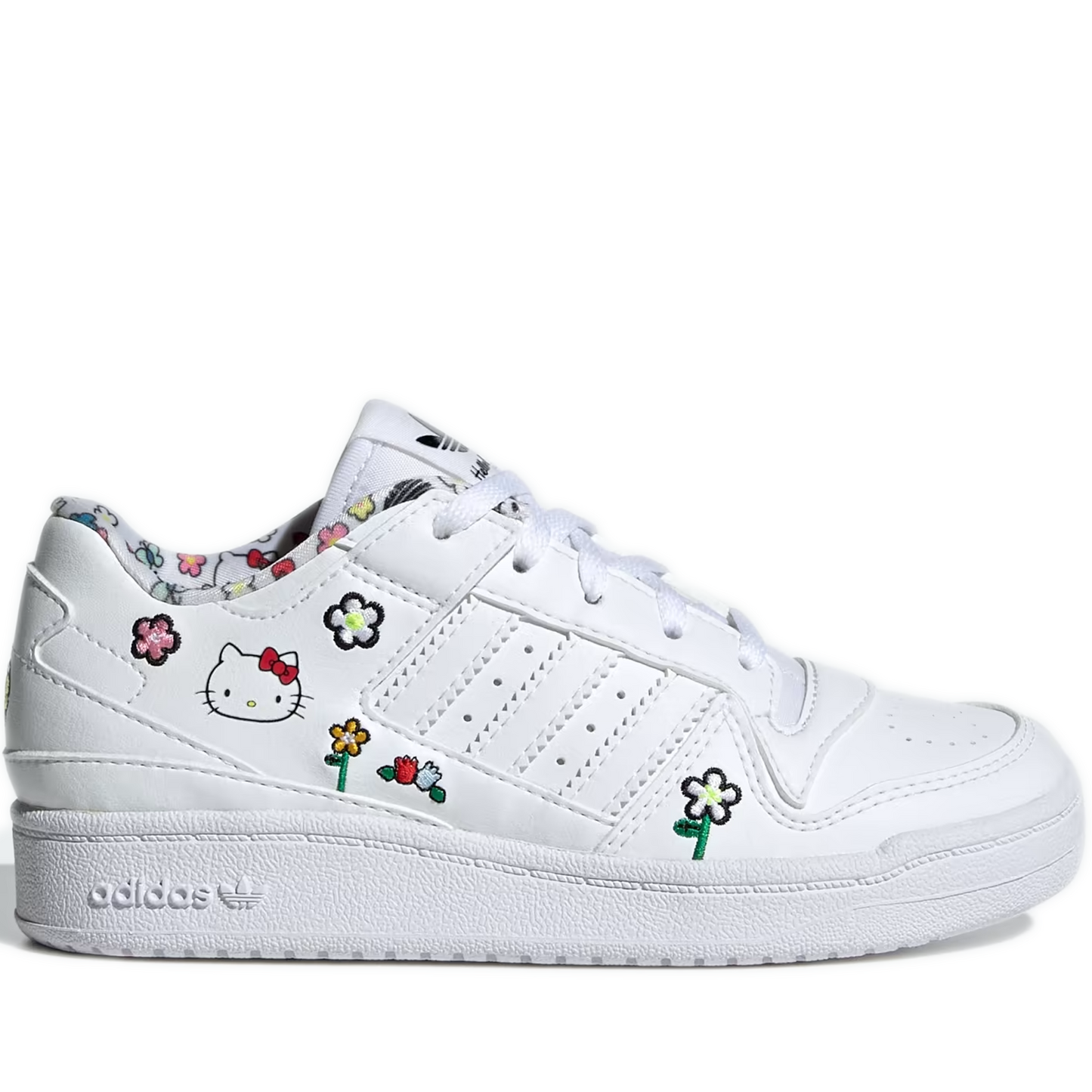 Kid's Pre School Adidas Hello Kitty Forum Low C - White