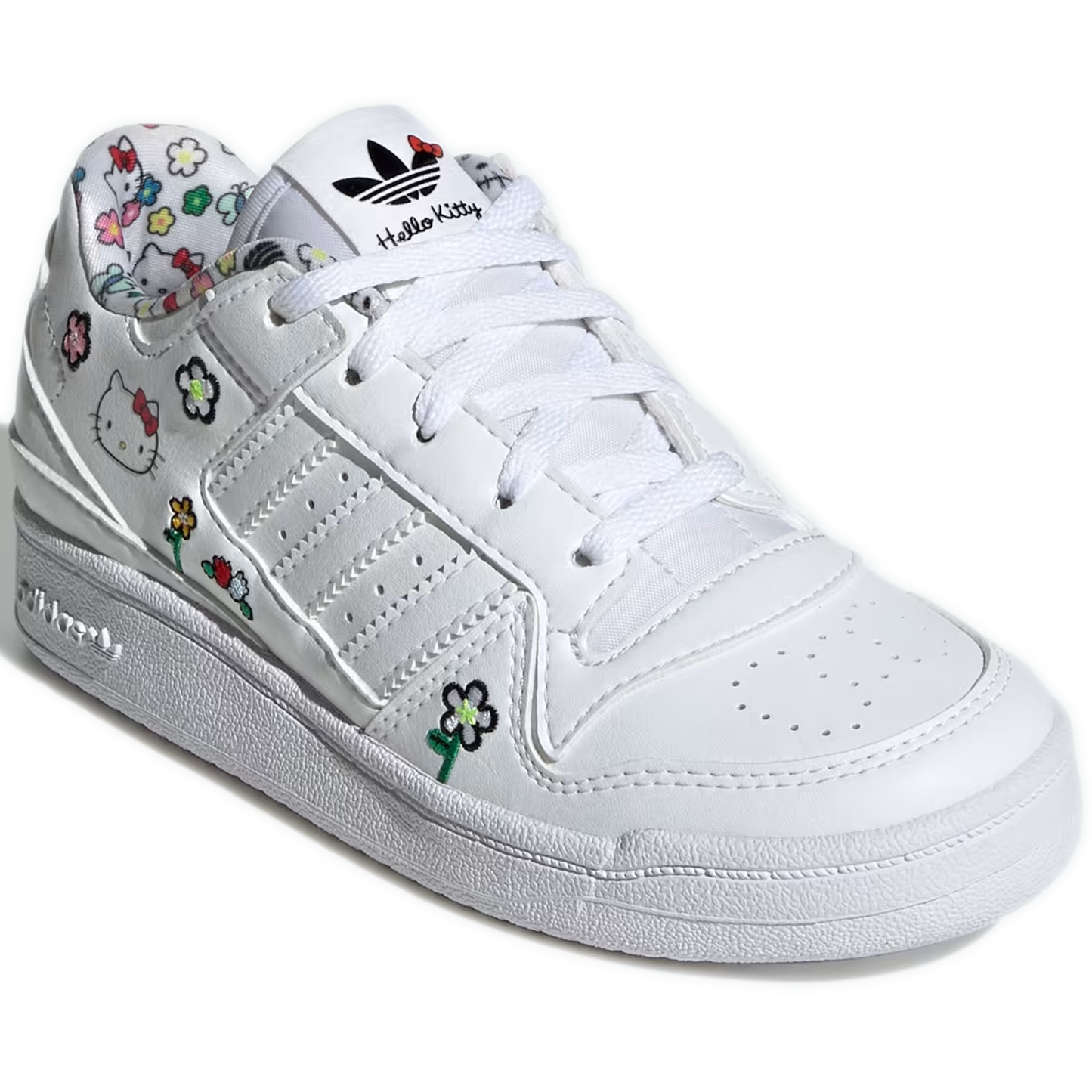 Kid's Pre School Adidas Hello Kitty Forum Low C - White