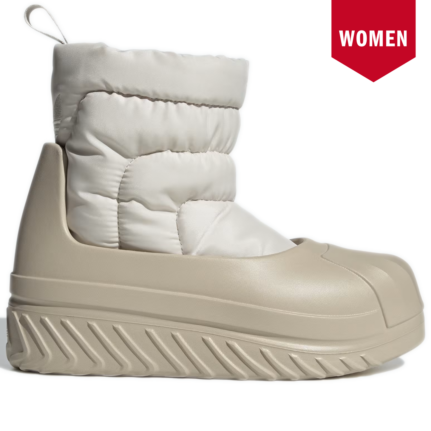 Women's Adidas Adifom Superstar Winter Boot Shoes - Alumina/Wonder Beige/Alumina