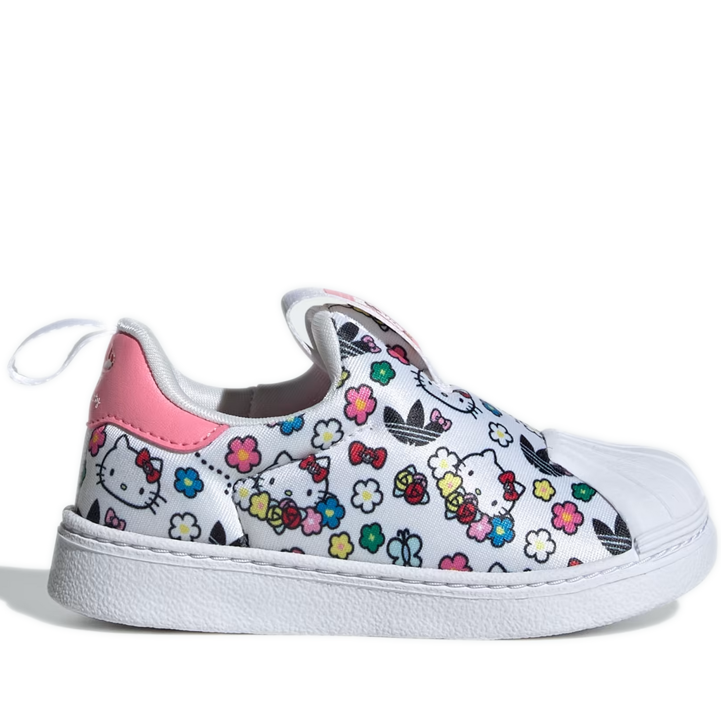 Kid's Pre School Adidas Hello Kitty Superstar 350 - White/ Pink