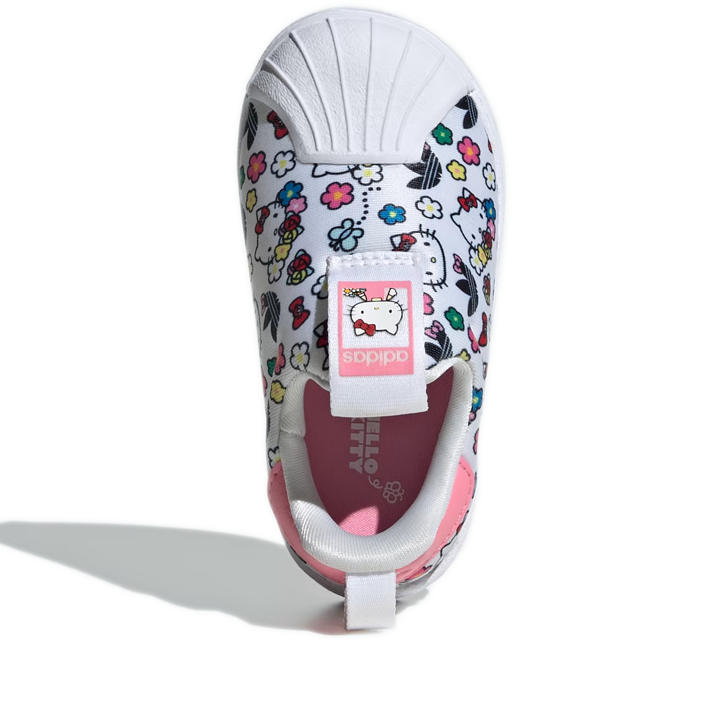 Kid's Pre School Adidas Hello Kitty Superstar 350 - White/ Pink