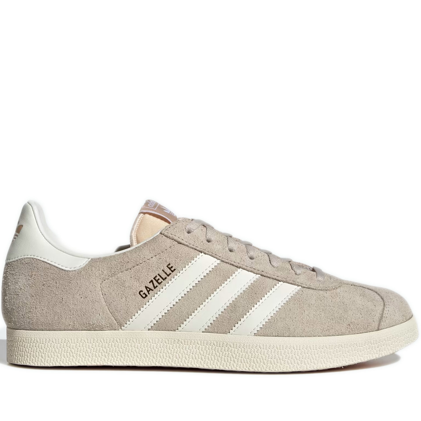 Men's Adidas Gazelle Shoes - Beige/ Off White/ Cream White