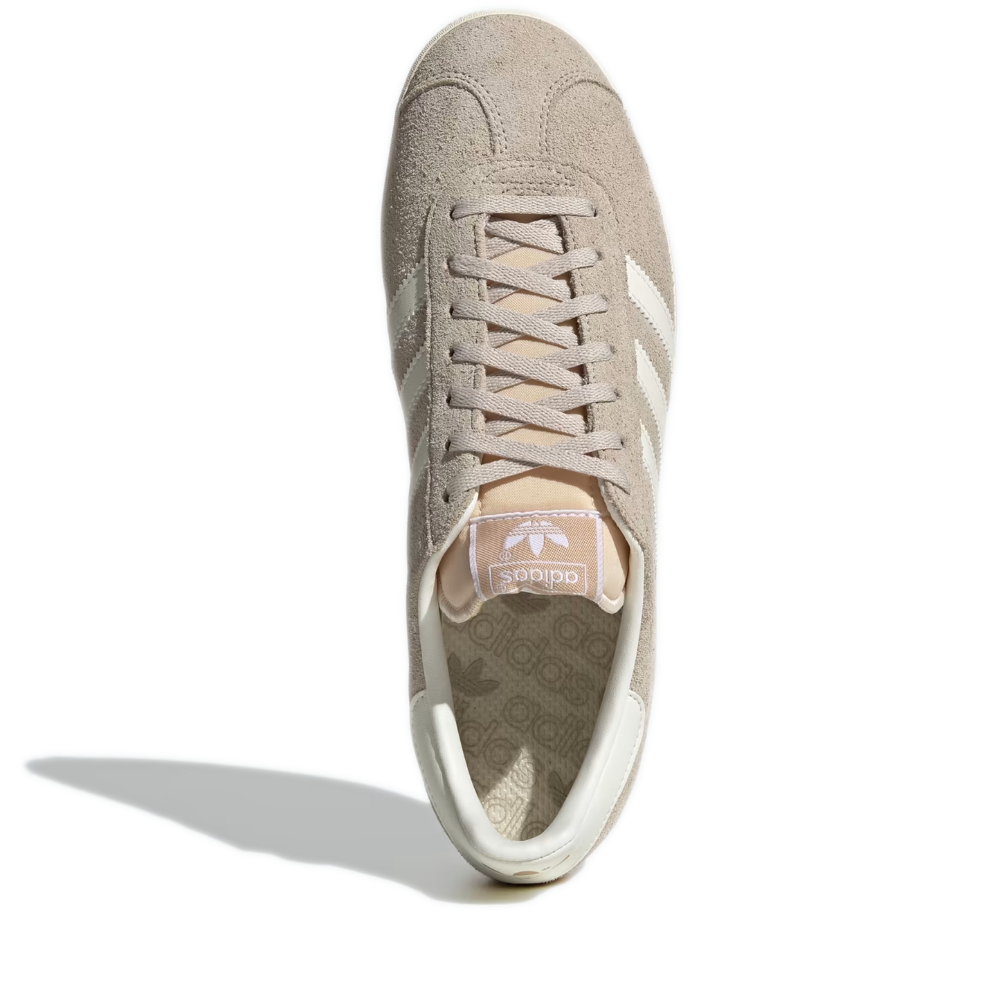 Men's Adidas Gazelle Shoes - Beige/ Off White/ Cream White