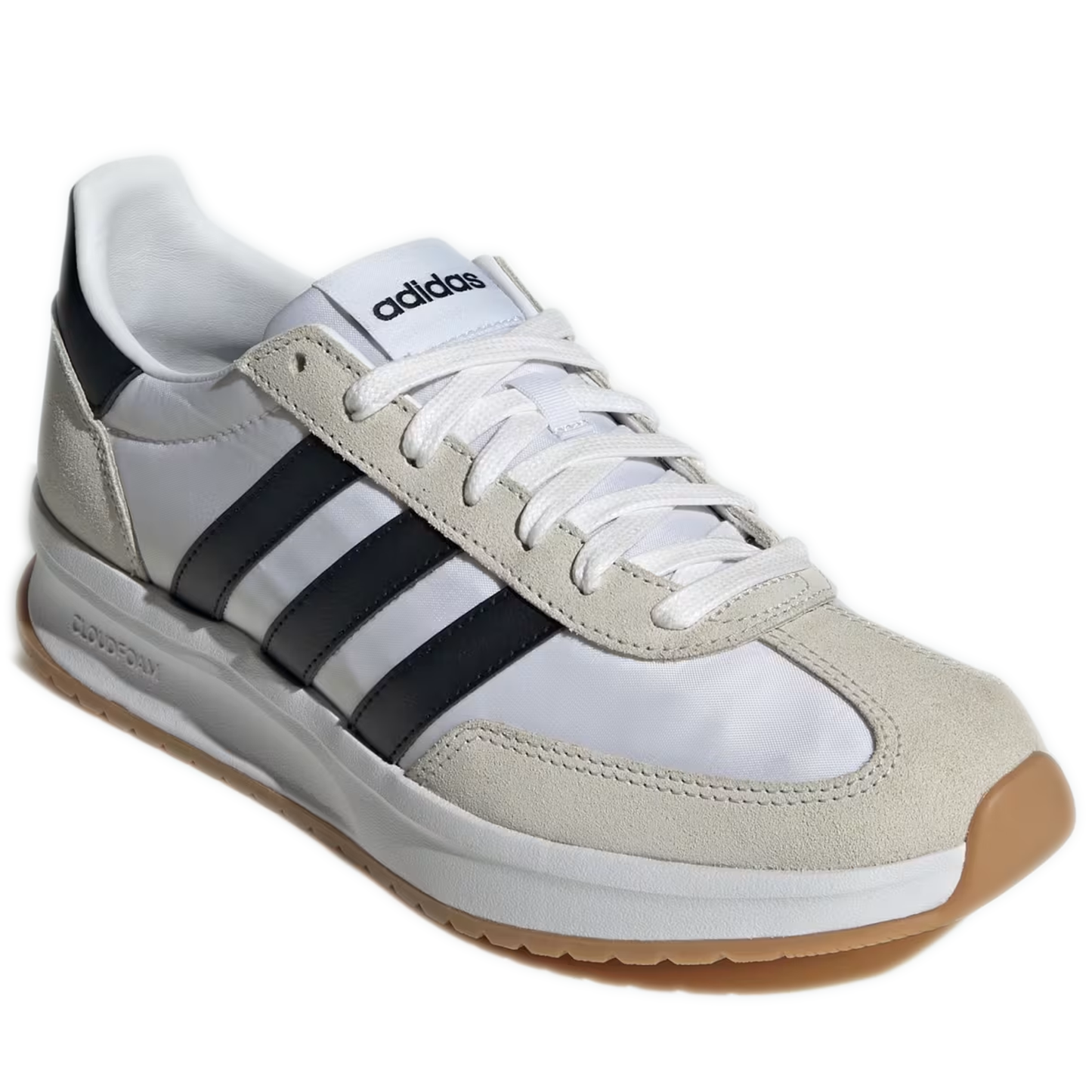 Men's Adidas Run 70s 2.0 Shoes - Cloud White/Core Black/Grey One