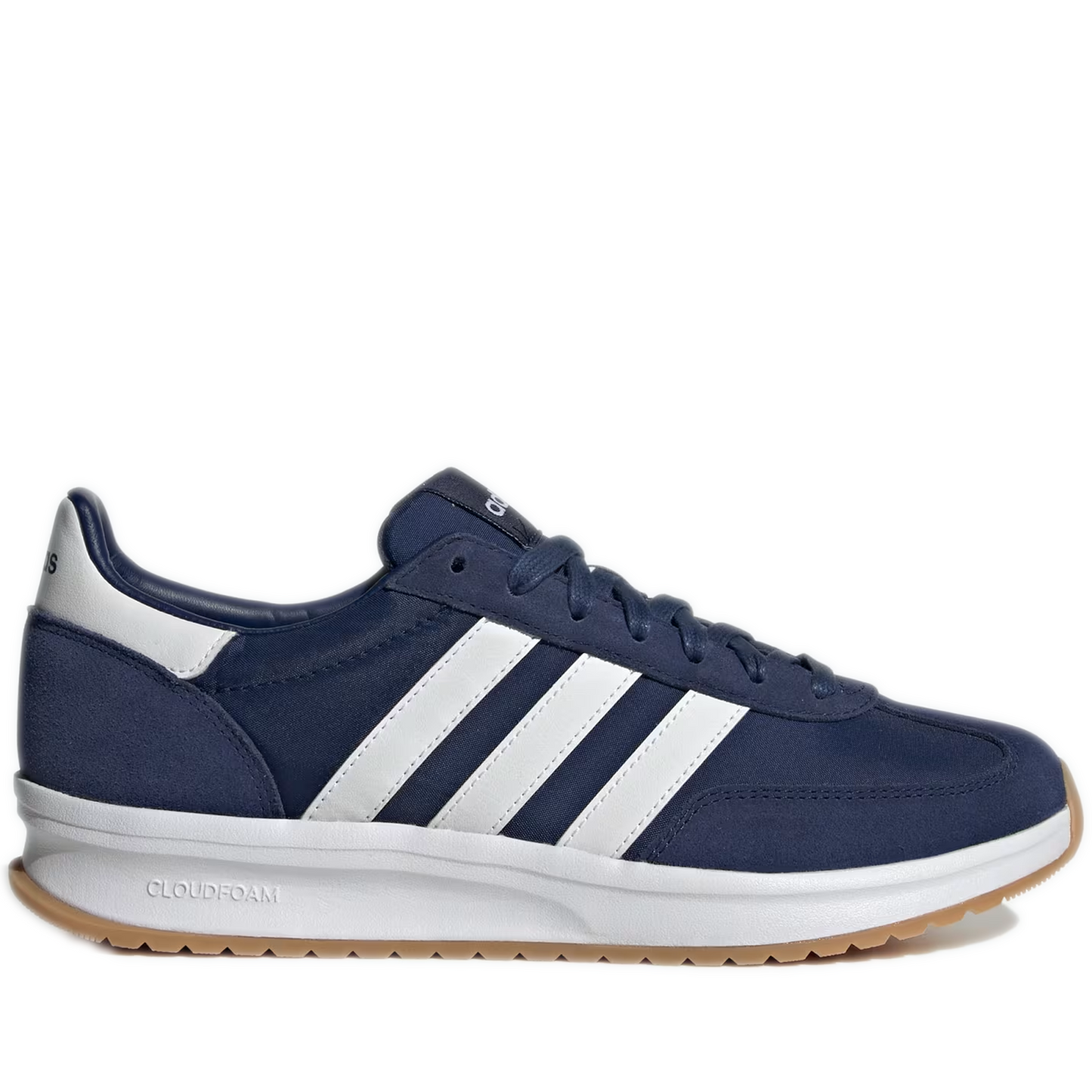 Men's Adidas Run 70s 2.0 Shoes - Dark Blue / Cloud White / Cloud White