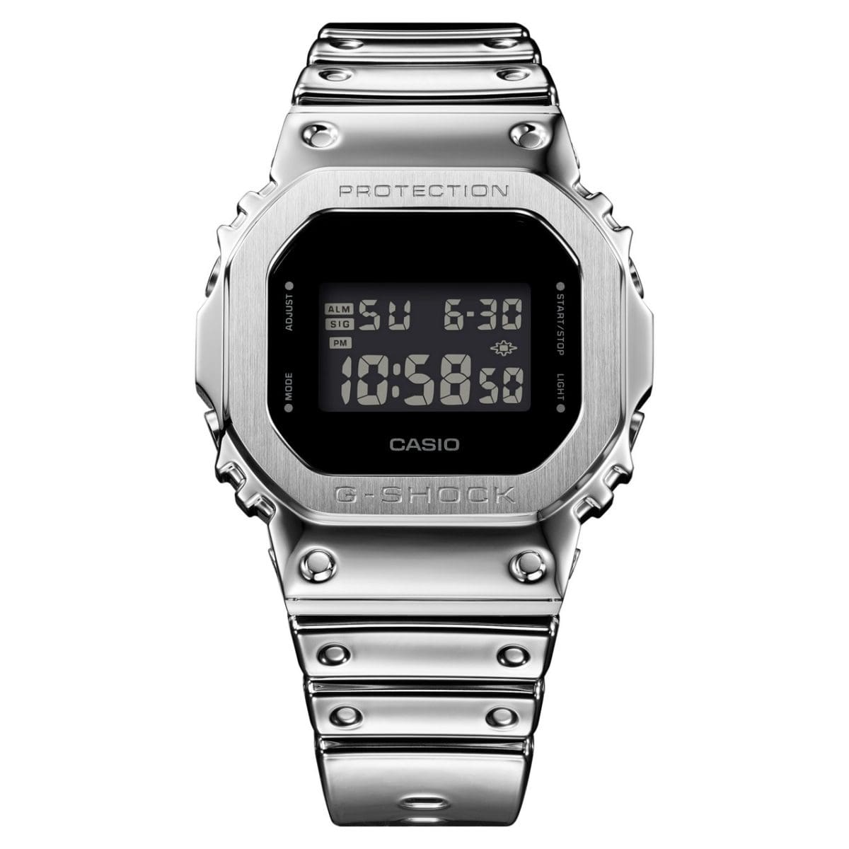 Casio G-Steel GM5600YM-8 Watch 43.2mm - Steel/Silver