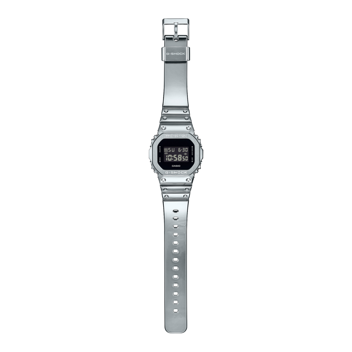 Casio G-Steel GM5600YM-8 Watch 43.2mm - Steel/Silver