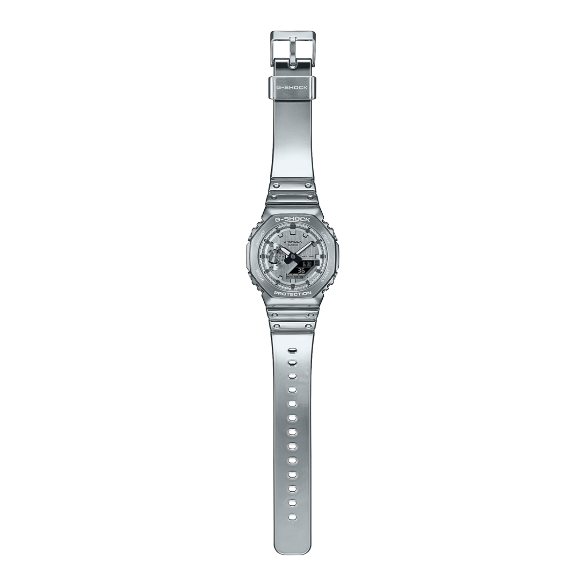 Casio G-Steel GM2100YM-8A Watch 44.4mm - Silver