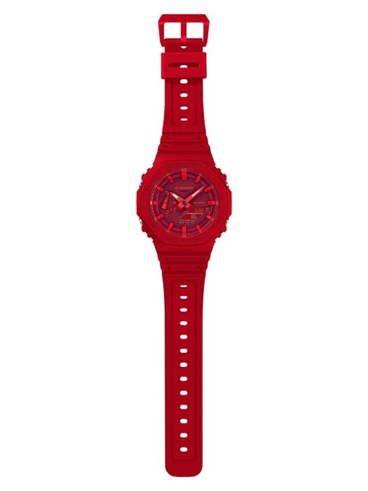 Casio Analog GA2100-4A Watch 45.4mm - Red