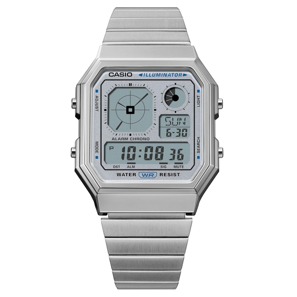 Casio Vintage A130WE-7A Watch 33.9 - Chrome