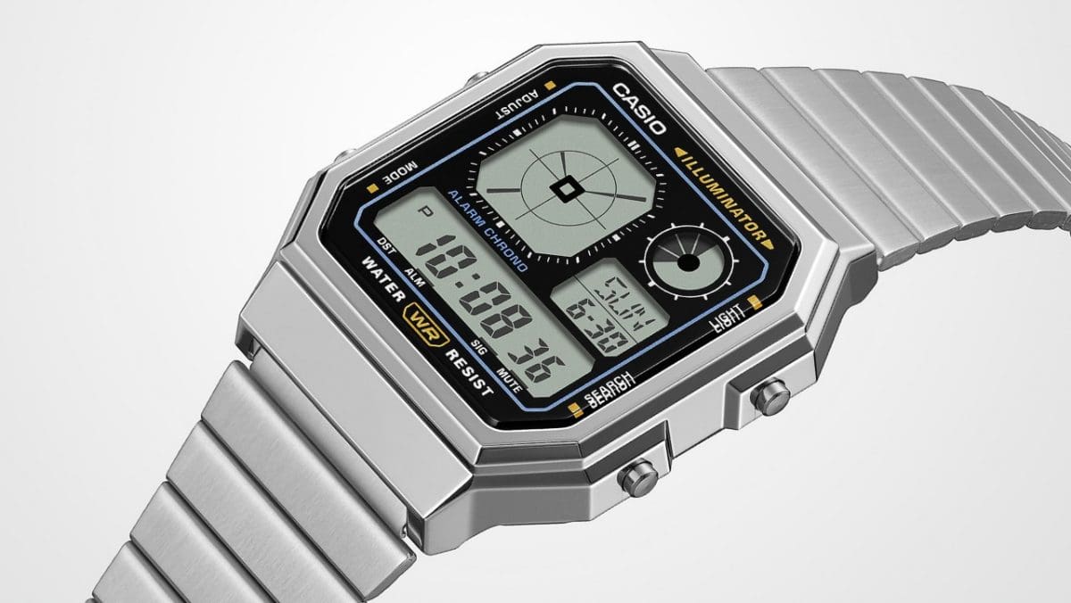 Casio Vintage A130WE-7A Watch 33.9 - Chrome