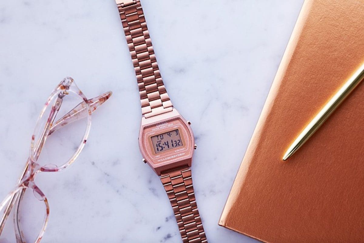 Casio Vintage B640WC-5AVT Watch 35mm - Copper