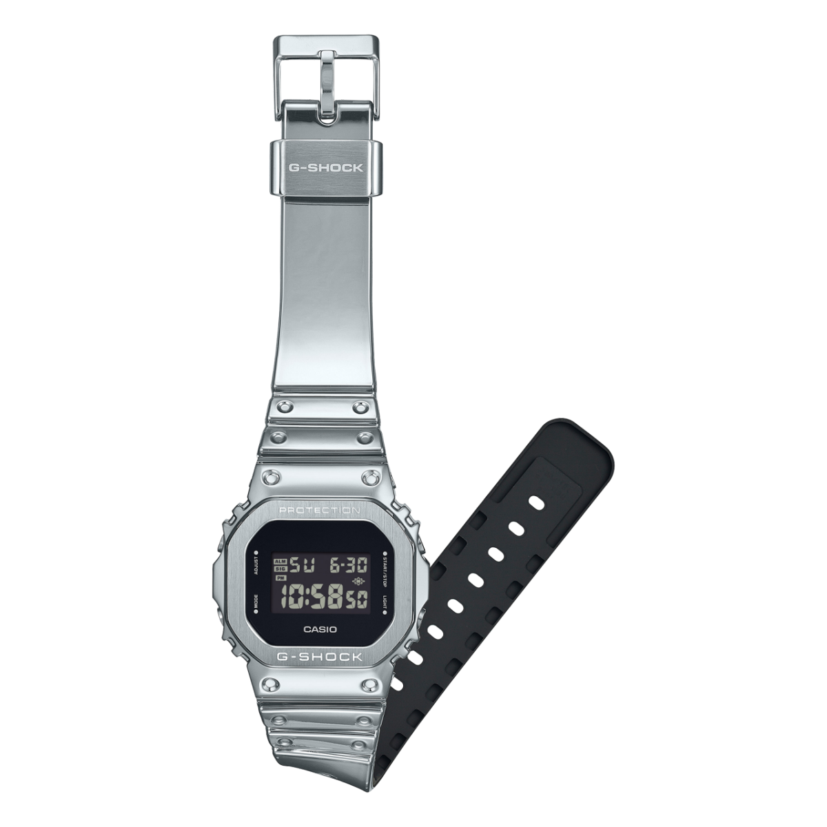 Casio G-Steel GM5600YM-8 Watch 43.2mm - Steel/Silver