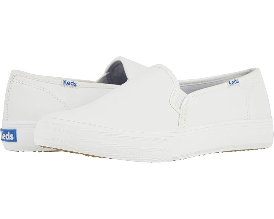 Women's Keds Double Decker Leather - White