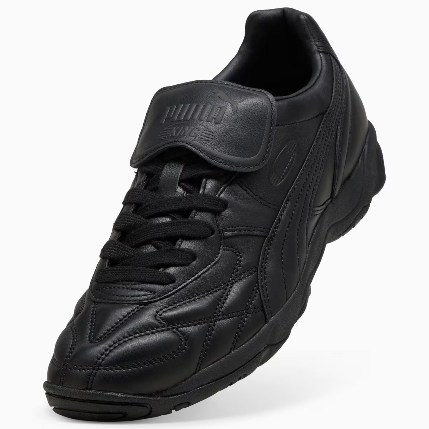 Men's Puma King Indoor Sneakers - Black/Black