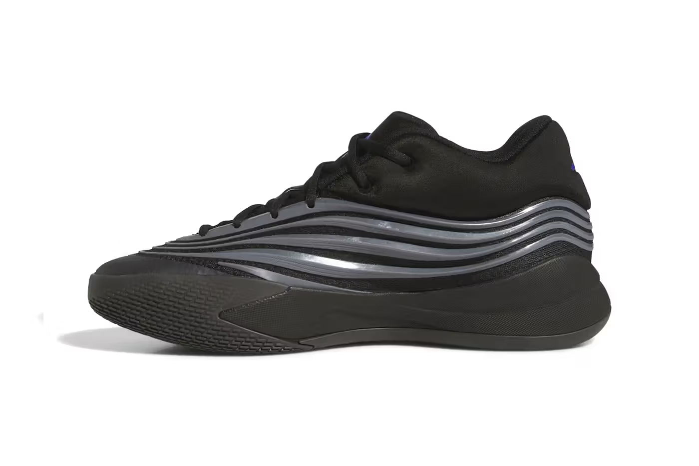 Men's Adidas Dame X Shoes - Black/Iron Metallic