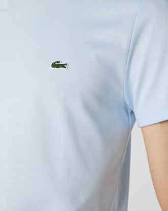 Men's lacoste Cotton Pima T-shirt - Light Blue
