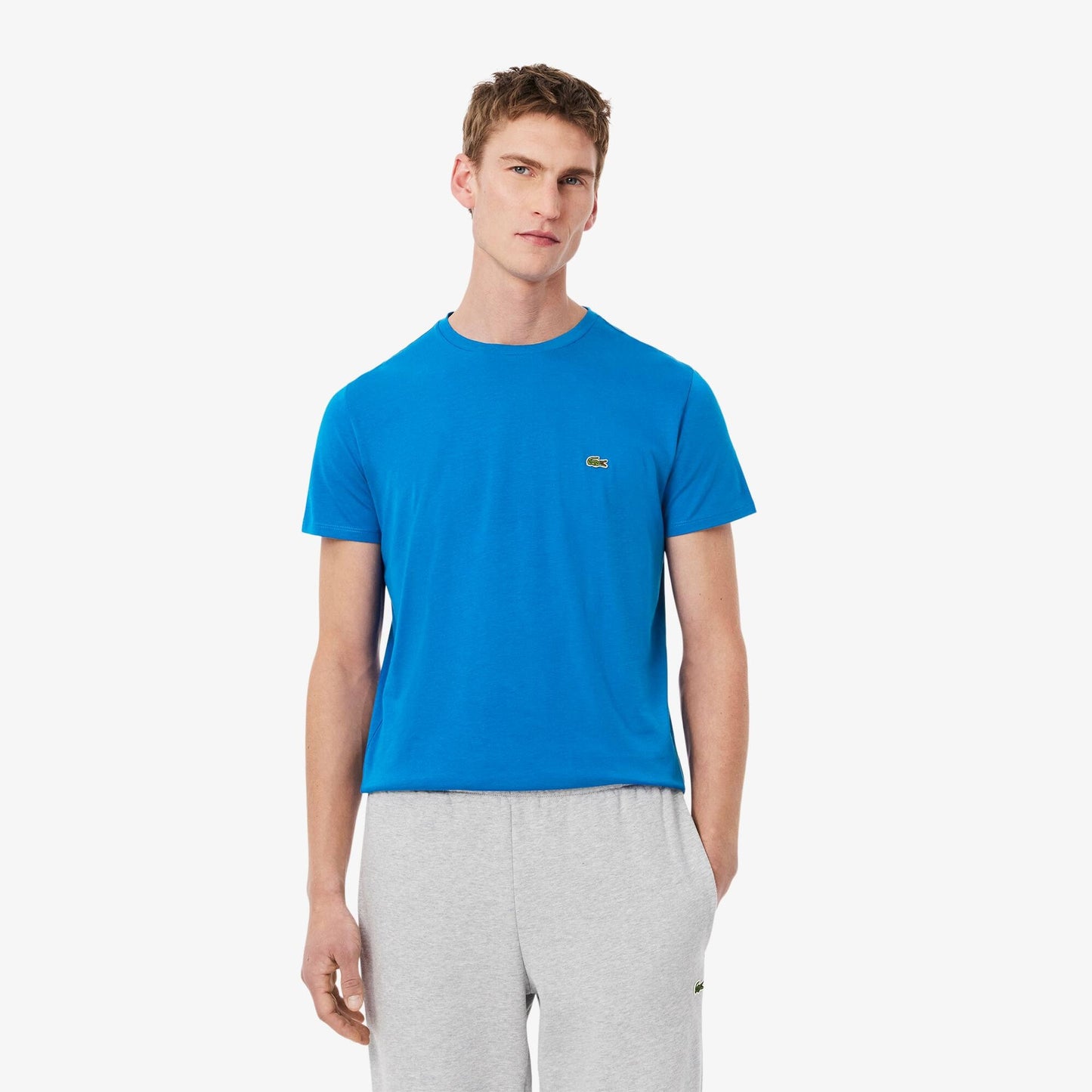 Men's lacoste Cotton Pima T-shirt - Denim Blue