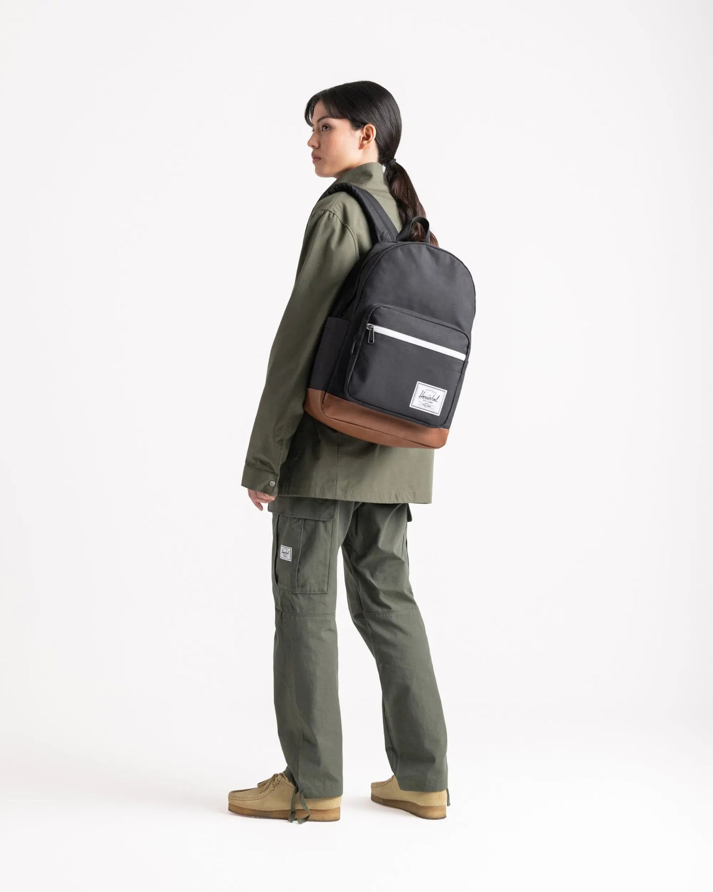 Herschel Pop Quiz Backpack - Black/Tan