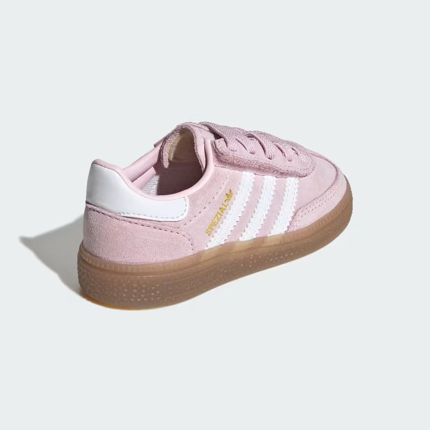 Infant's Adidas Handball Spezial Comfort Closure Shoes - Clear Pink/Cloud White/Gum