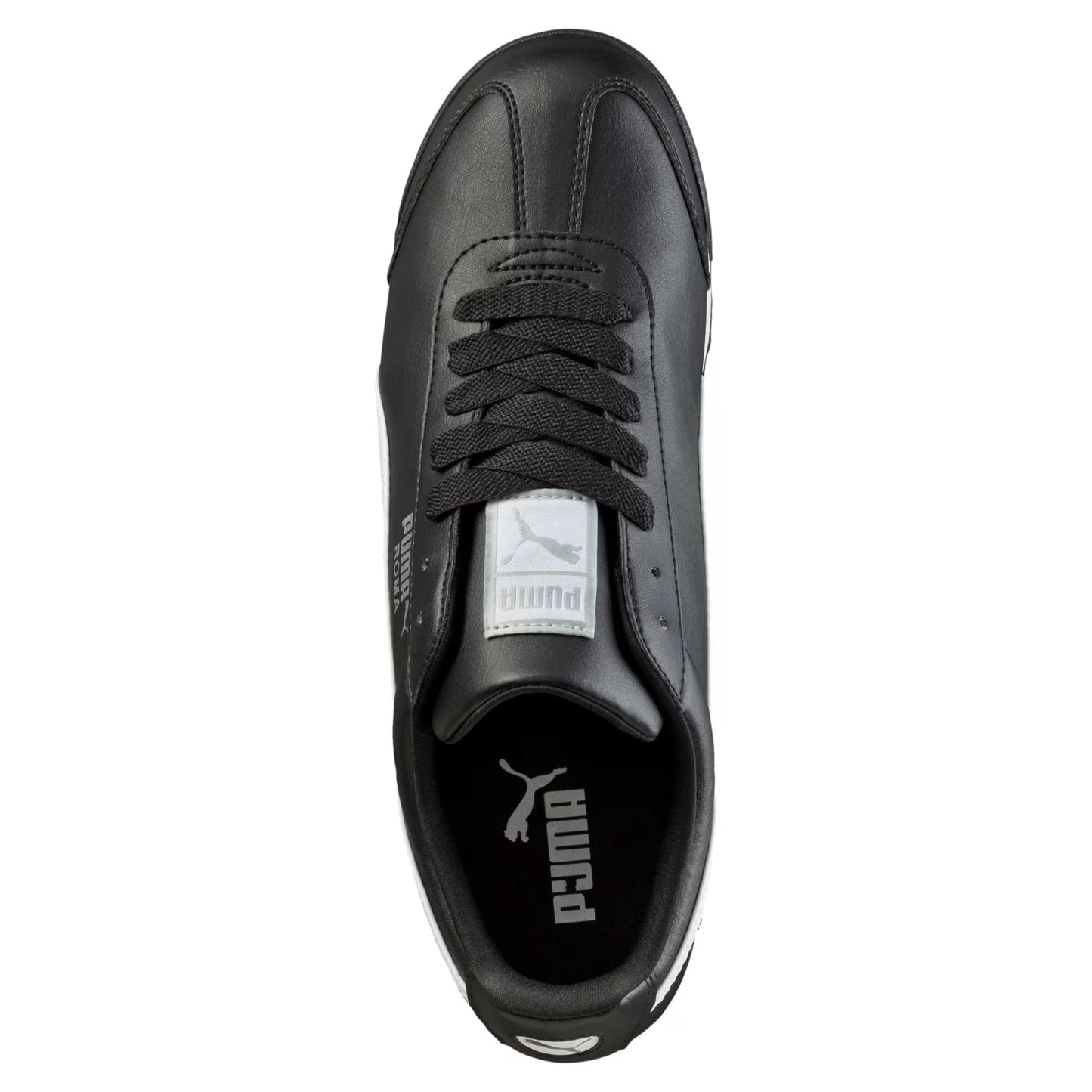 Grade School Puma Roma Basic - Black/White