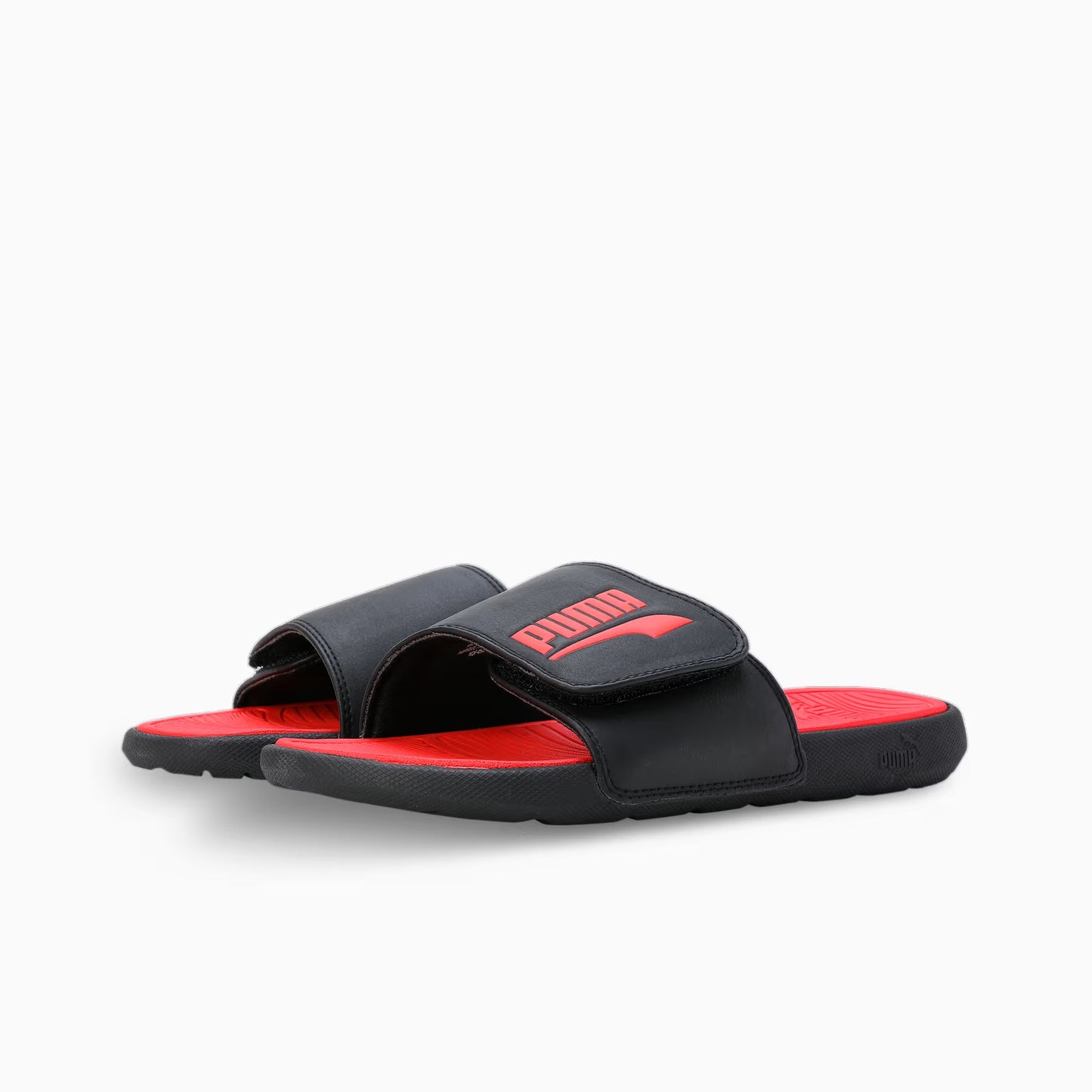 Men's Puma Cool Cat 2.0 V FS Slides - Black/Red