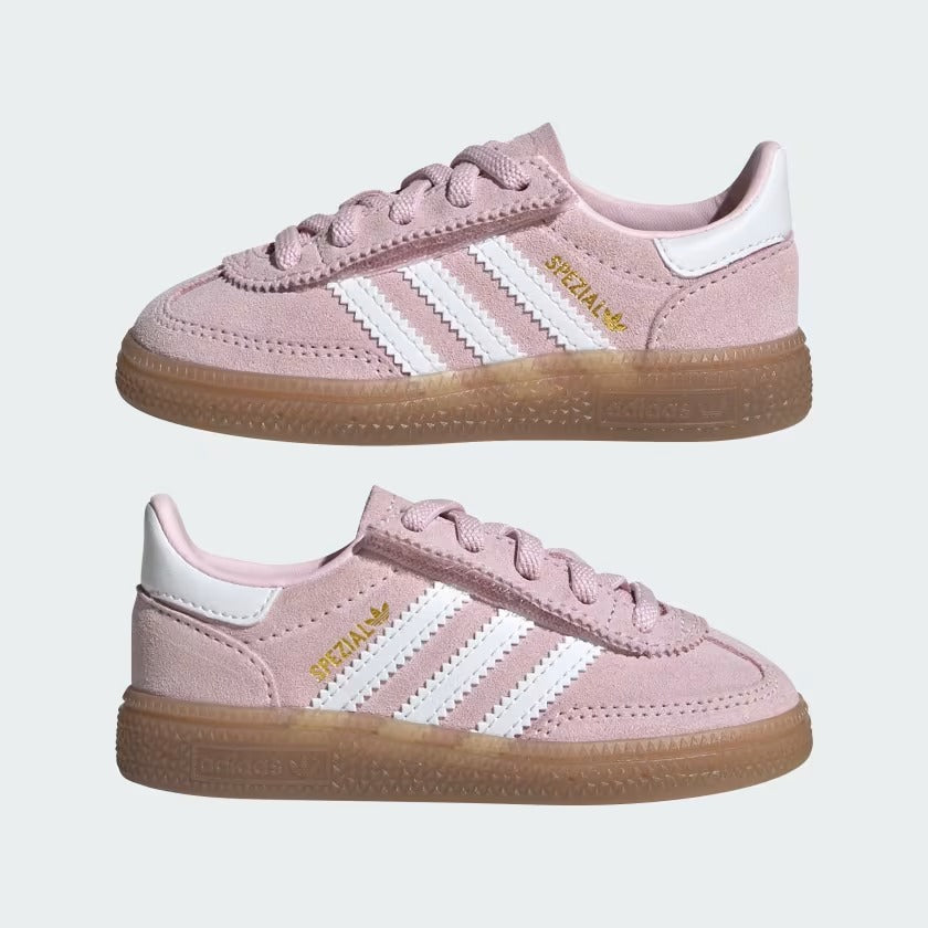 Infant's Adidas Handball Spezial Comfort Closure Shoes - Clear Pink/Cloud White/Gum