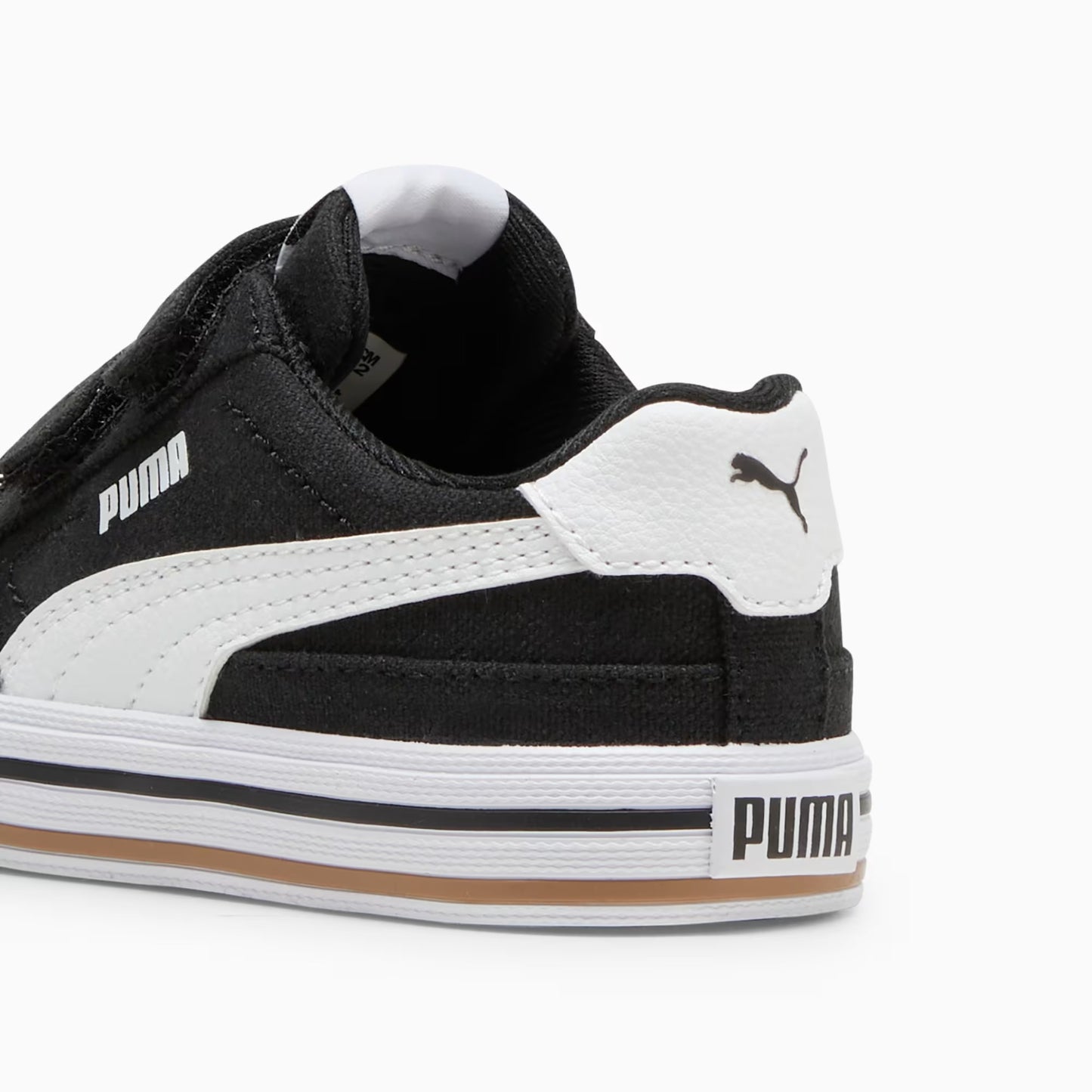 Infant's Puma Court Classic Vulcanized Formstrip - Black/White