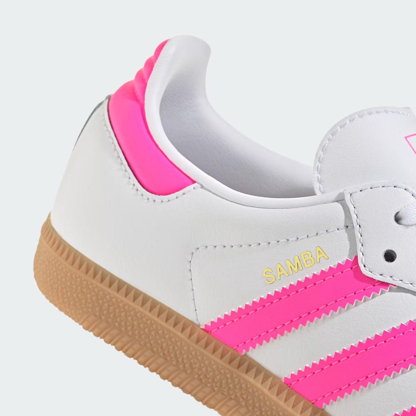 Grade School Adidas Samba OG Shoes - White/Pink
