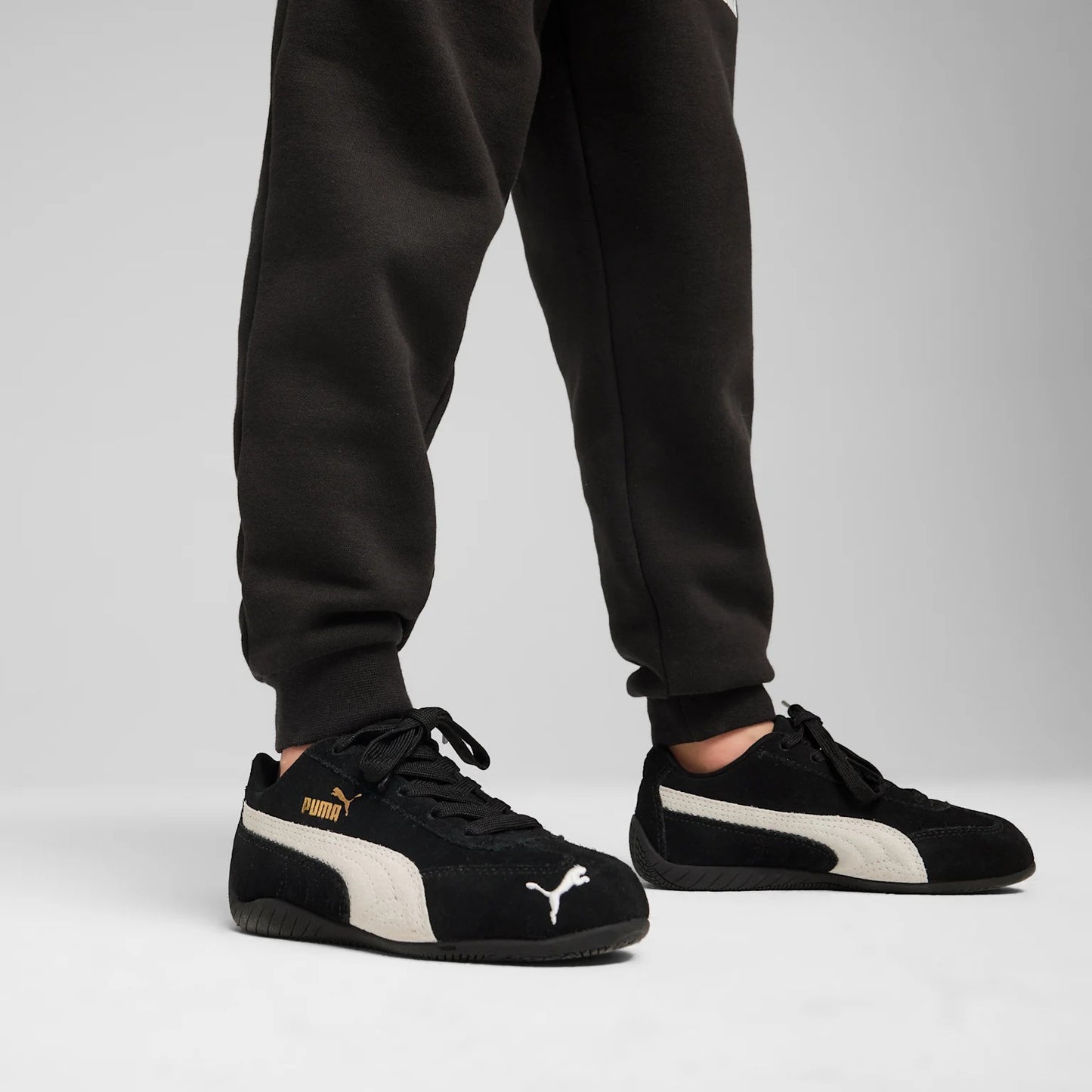 Pre School Puma Speedcat - Black/White