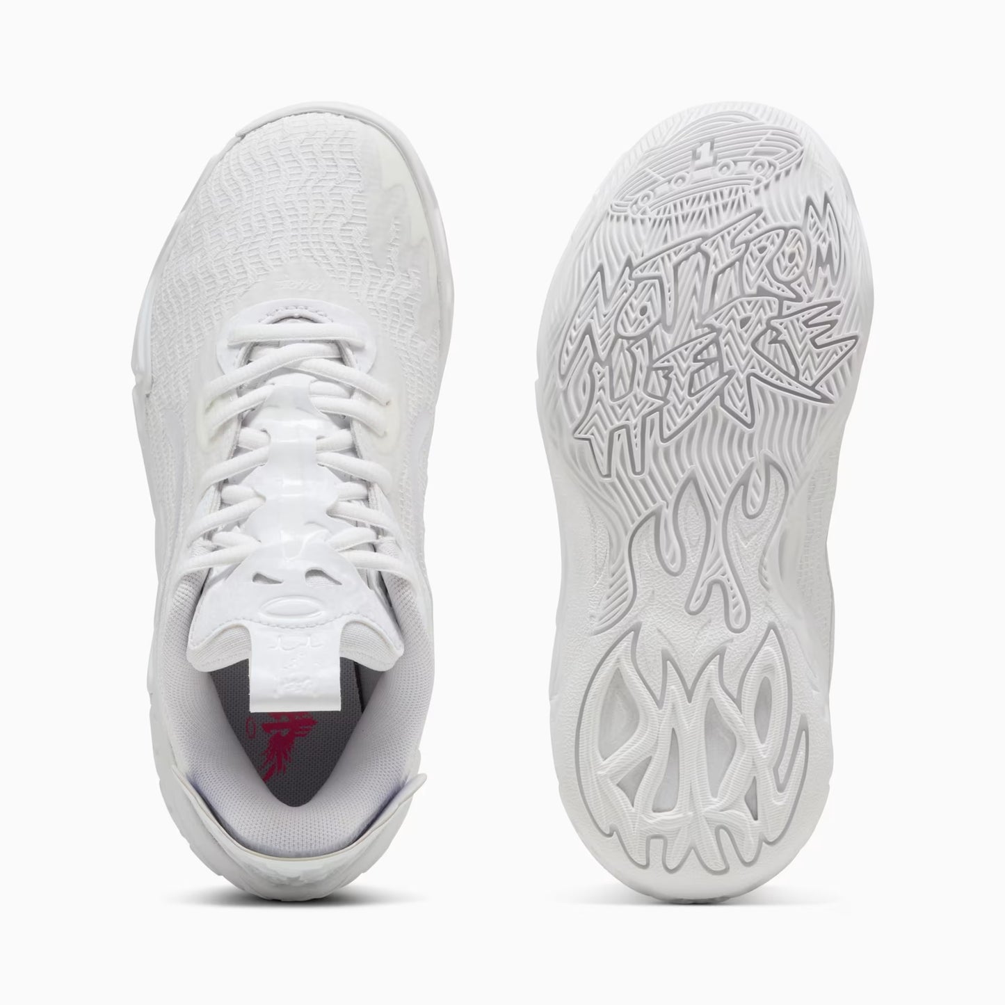 Grade School Puma x Lamelo MB.04 Lo - Ice White