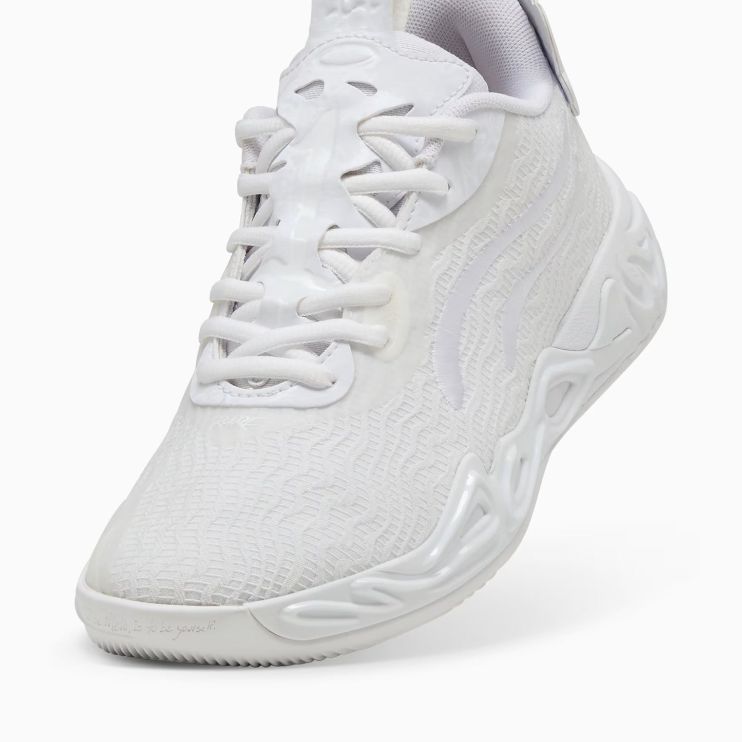 Grade School Puma x Lamelo MB.04 Lo - Ice White