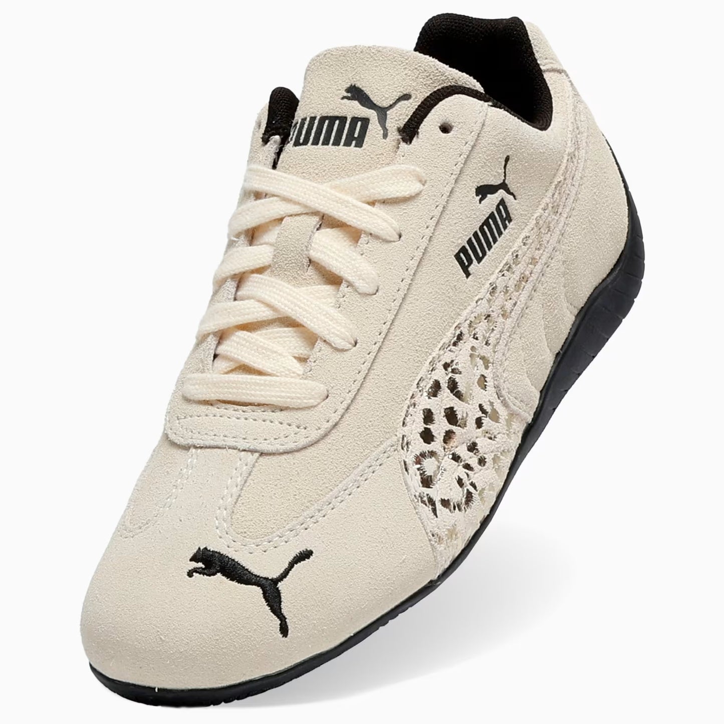 Pre School Puma Speedcat - Sugared Almond/Gold